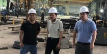 The President of Enrichment Holding Inspected China Huizhou Steel Factory