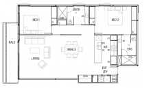 2室2卫First floor plan.png
