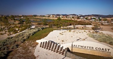 墨尔本西区point cook土地别墅套餐Salt Water Coast